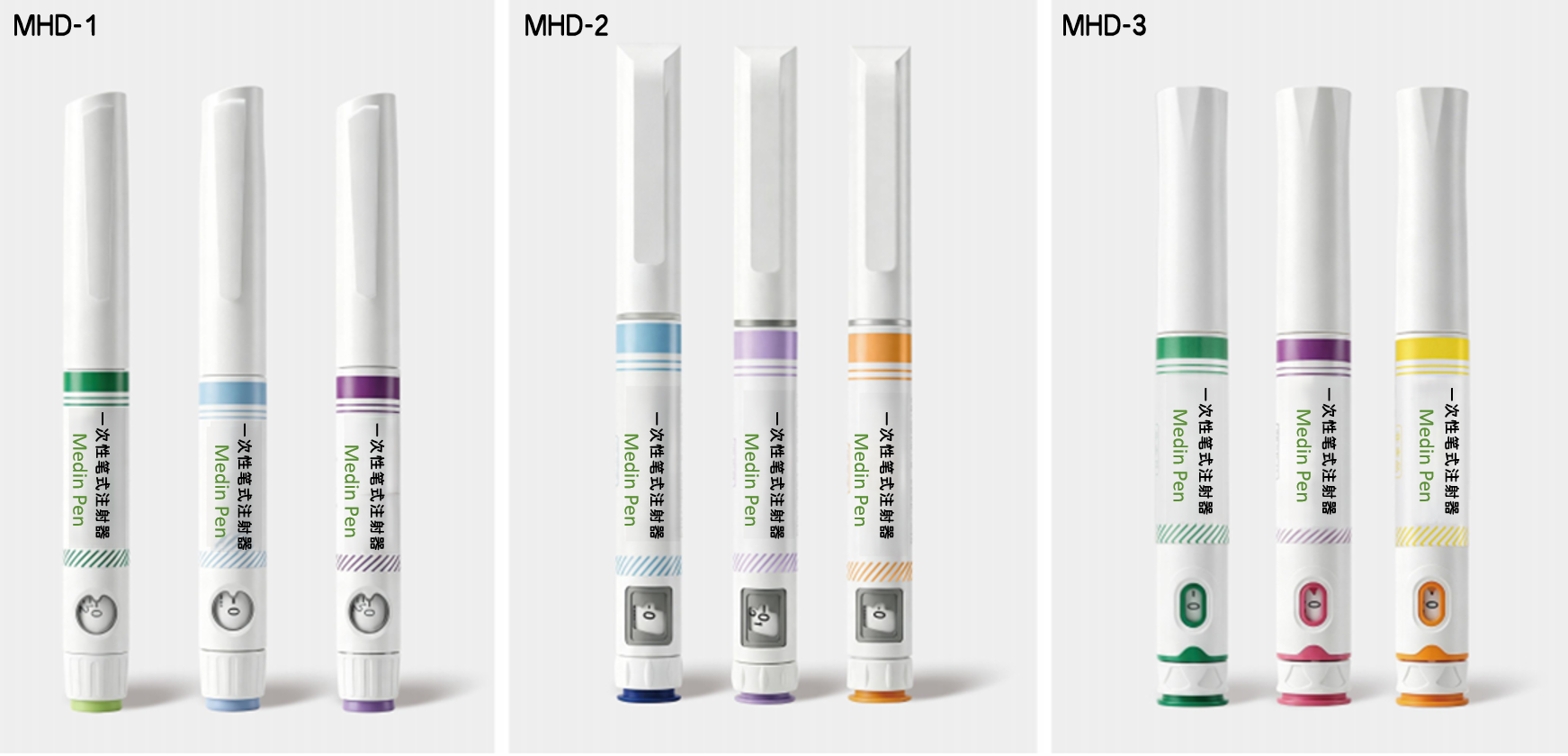 Disposable Pen Injector MHD30/50/60/76/80